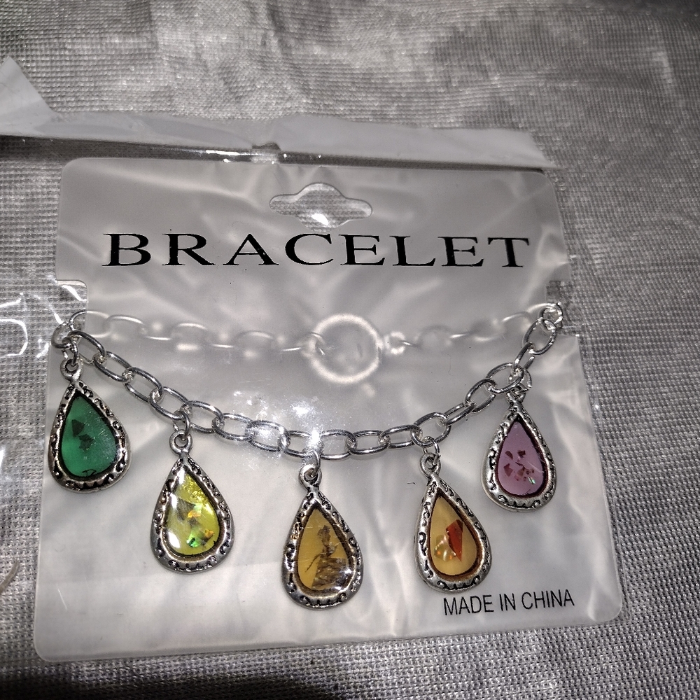 Women charm oval bracelet
